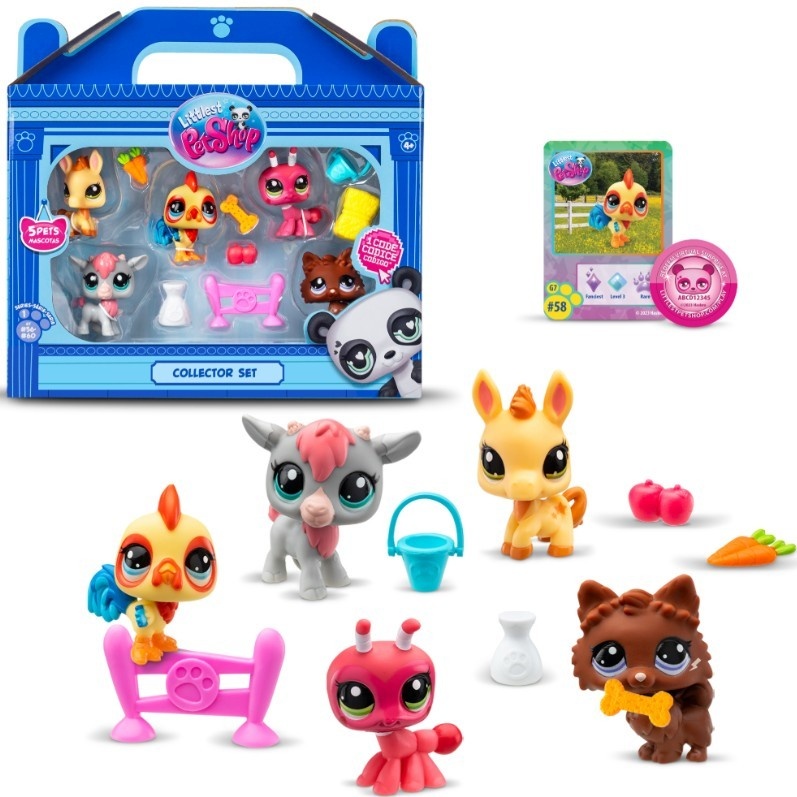 Tm Toys mängufiguur Littlest Pet Shop Set Farma z 5