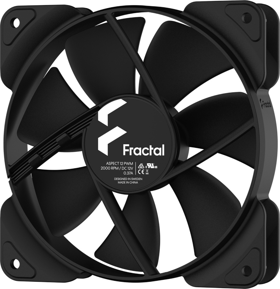 Fractal Design Aspect 12 PWM, 120 mm, must