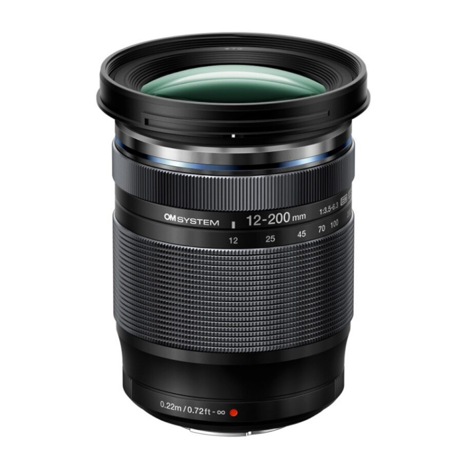 OM SYSTEM M.Zuiko ED 3.5-6.3/12-200 mm must, objektiiv