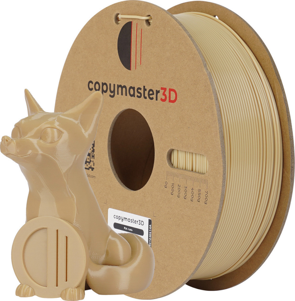 Copymaster3D PLA 3D printeri filament, 1,75 mm, helepruun
