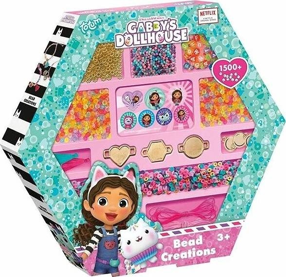 Totum GABBY'S DOLLHOUSE loominguline komplekt Bead Creations, 420946