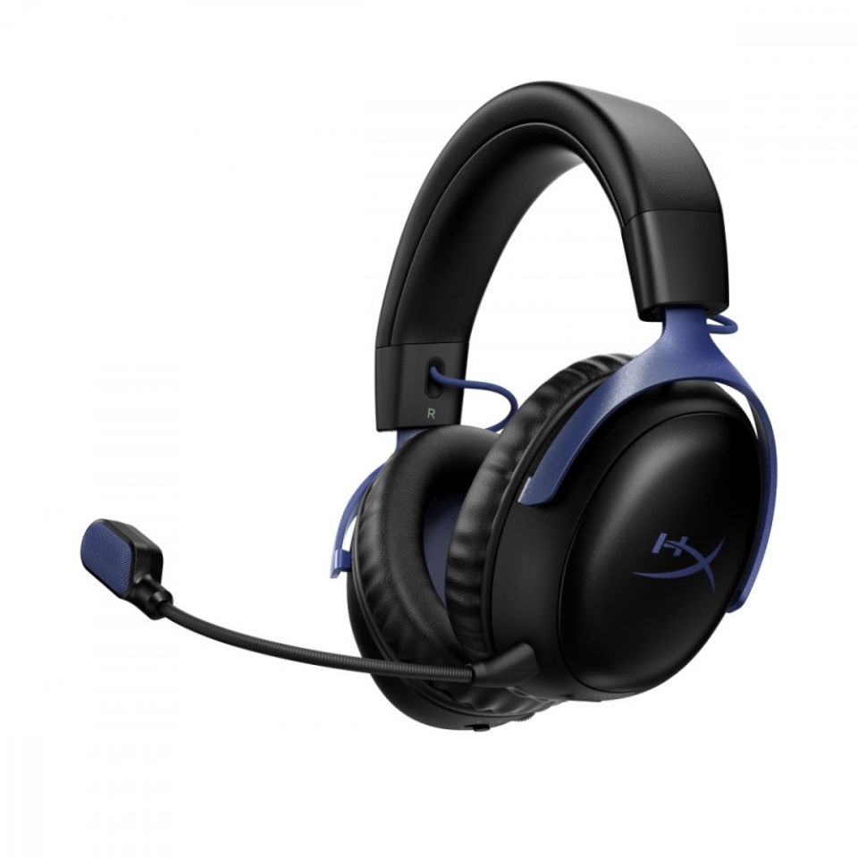 HyperX kõrvaklapid Gaming Headset Cloud III S Wireless must sinine - DF7E9AA