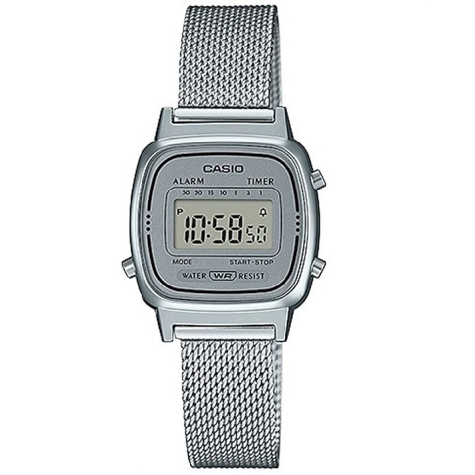 Casio naiste kell VINTAGE GENT SILVER MESH (Ø 25mm)
