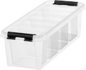 Orthex säilituskast kaanega SmartStore Classic 4 Storage Box with Lid + 4 Inner Parts, läbipaistev