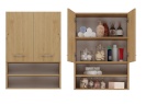 Top E Shop vannitoakapp POLA MINI DK ARTISAN bathroom storage cabinet Oak
