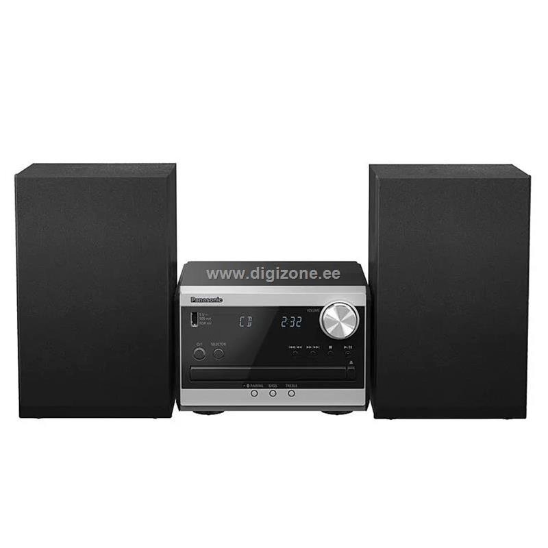 Panasonic muusikakeskus Bluetooth (hõbedane)