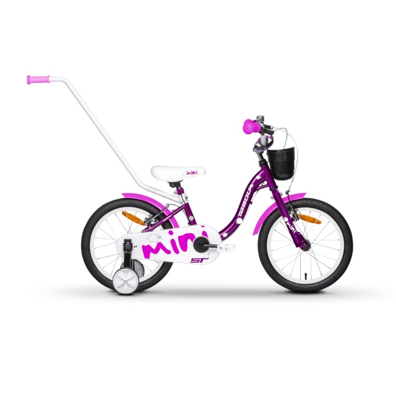 Tabou laste jalgratas Mini ST 2025 16" lilla-valge