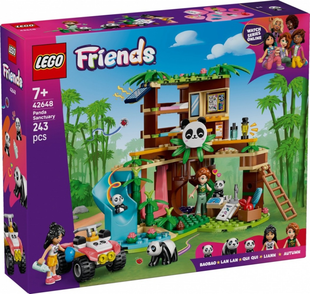 LEGO klotsid 42648 Friends Panda-Pflegestation