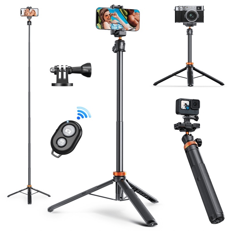 K&F statiiv Concept 2-in-1 Selfie Tripod with Phone Holder