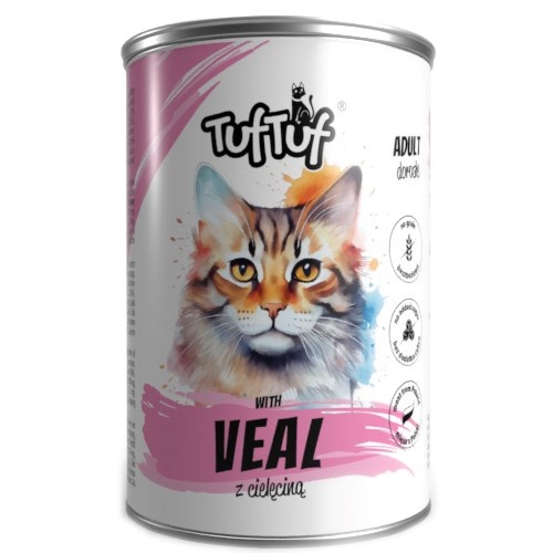 Tuftuf kassitoit Veal Meal, 400g