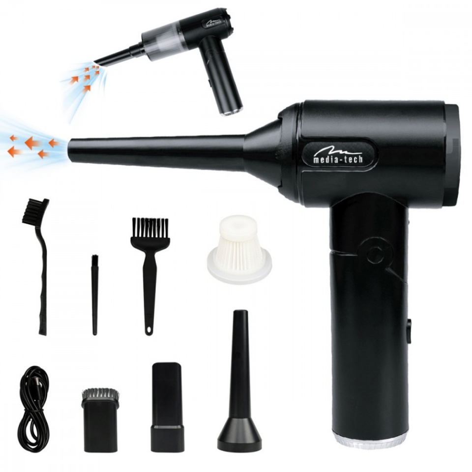 Media-tech Mini blower 2 IN 1 JET Air Duster MT6538