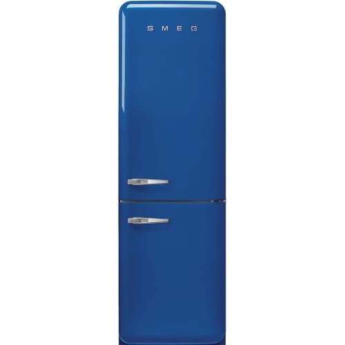 Smeg külmik FAB32RBE6 50-ndate stiil, NoFrost, 196cm, 234/97 l, 35dB, elektrooniline juhtimine, sinine