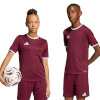 Adidas Teamwear T-särk lastele Entrada 26 Jersey bordoopunane JZ2530 suurus 140cm