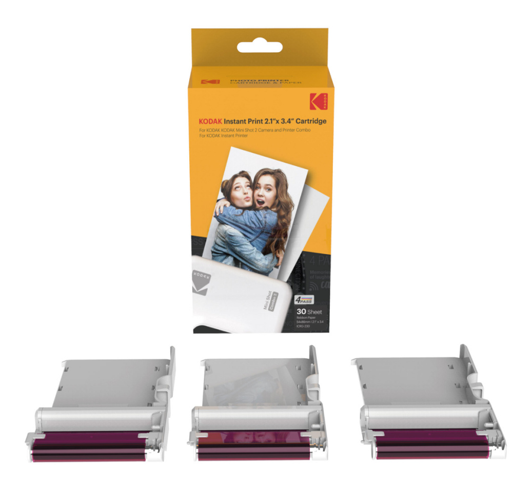 Kodak New Ink Ribbon Instant Print Cartridge 30pcs white ICRG-230 ICRG230 (ICRG-230)