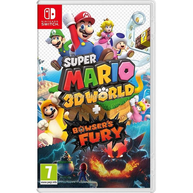 Nintendo Switch mäng Super Mario 3D World + Bowsers Fury