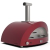 Alfa Forni pitsaahi Moderno 5 Pizze Hybrid, punane