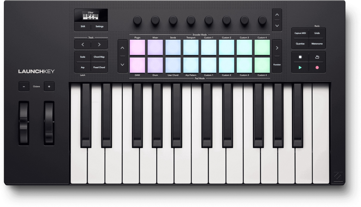 Novation süntesaator Launchkey 25 MK4 Midi