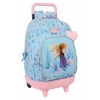 Disney ratastega koolikott Ice magic sinine 33x45x22cm