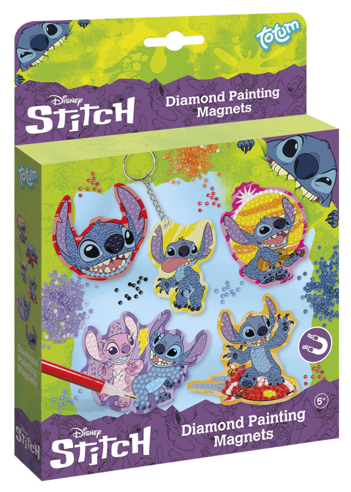 Totum Disney STITCH teemantmaal magnetid, 700086