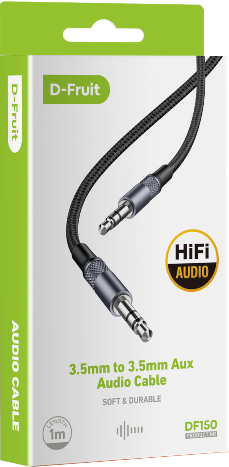 D-Fruit kaabel 3,5mm - 3,5mm 1m DF150