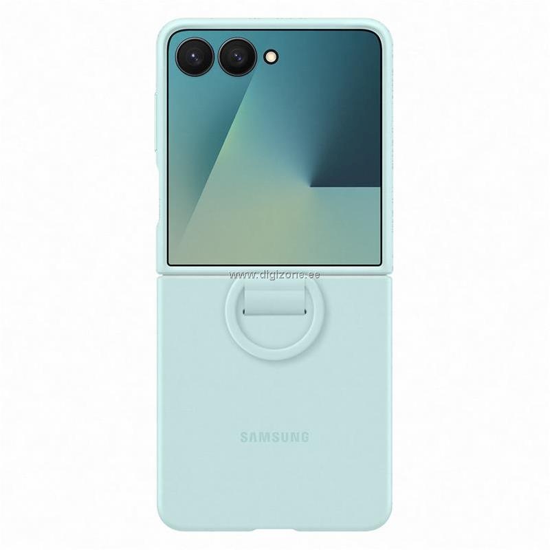 Samsung Galaxy Flip7 Ring Case (Silicone), Mint