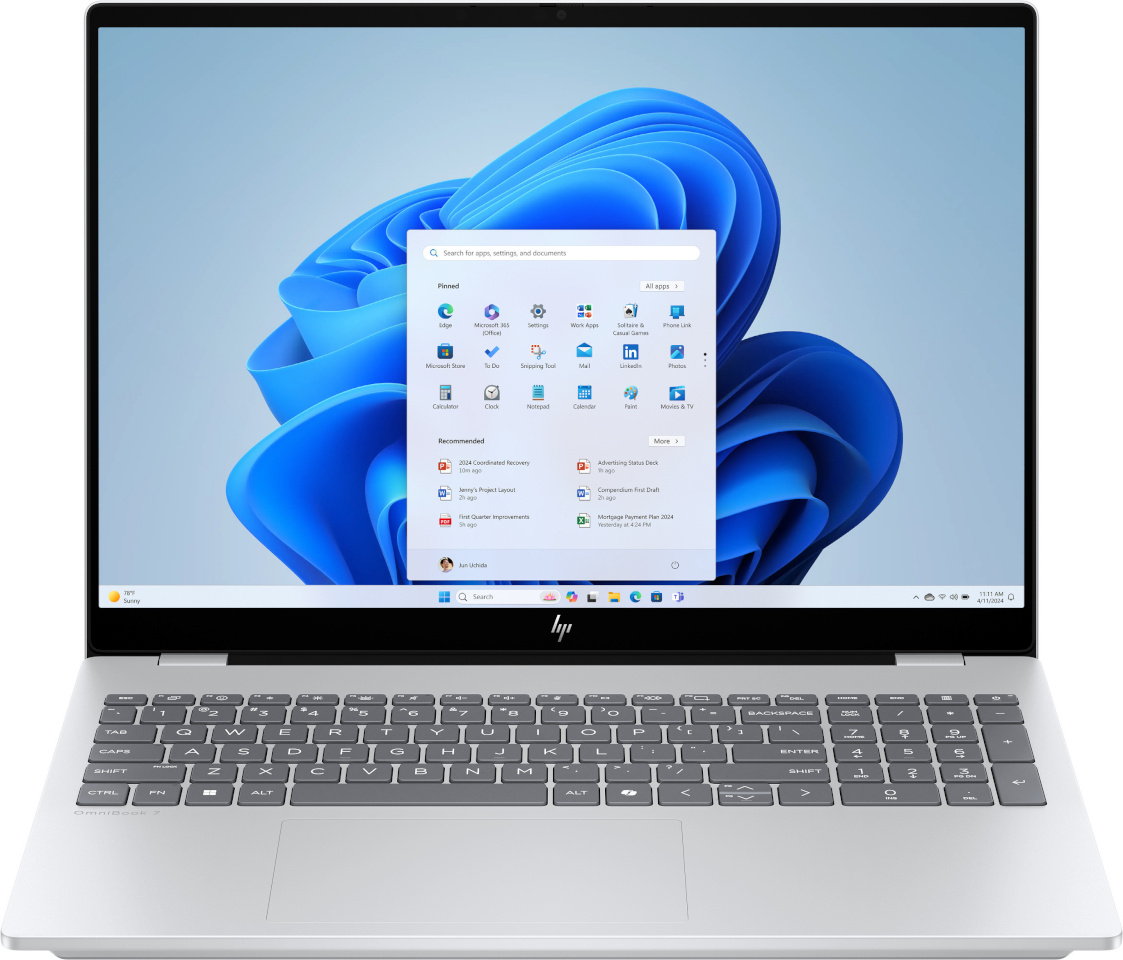 HP sülearvuti OmniBook 7 AI 16-ay0083no 16", Windows 11 (BV9U2EA)