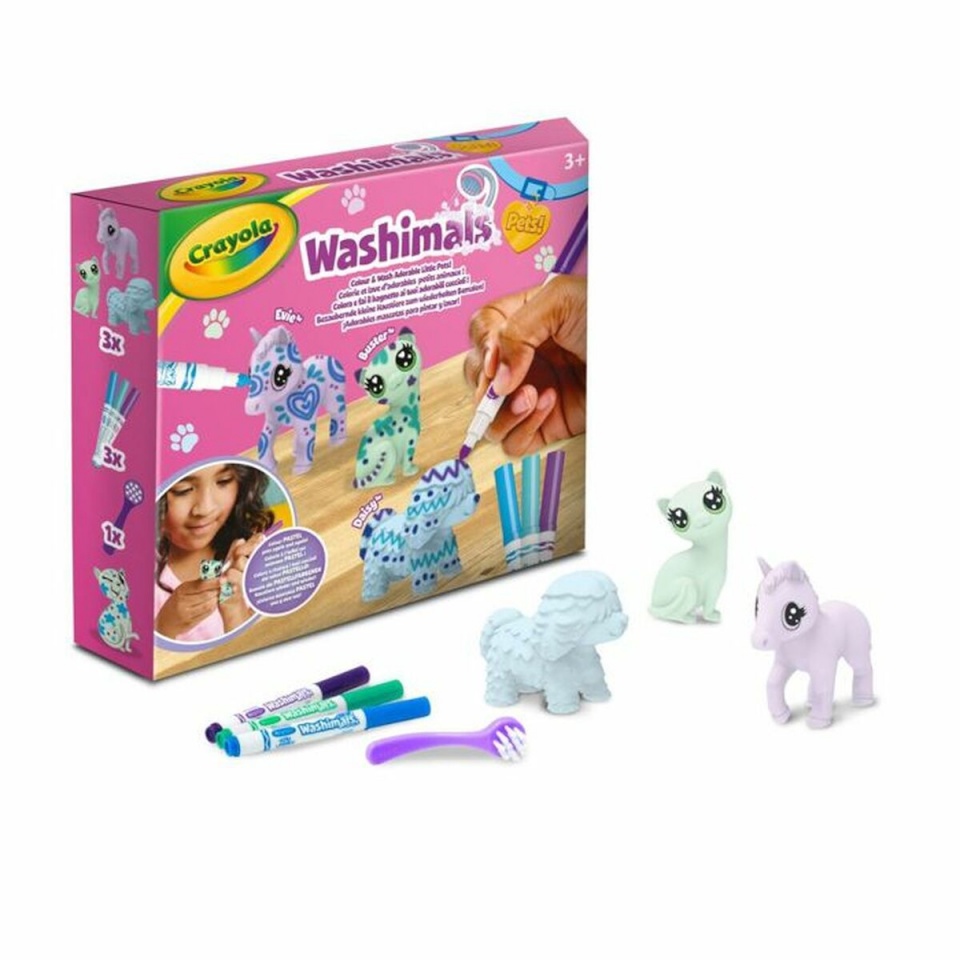 Crayola Joonistuskomplekt Washimals 3 tk 3 Ühikut