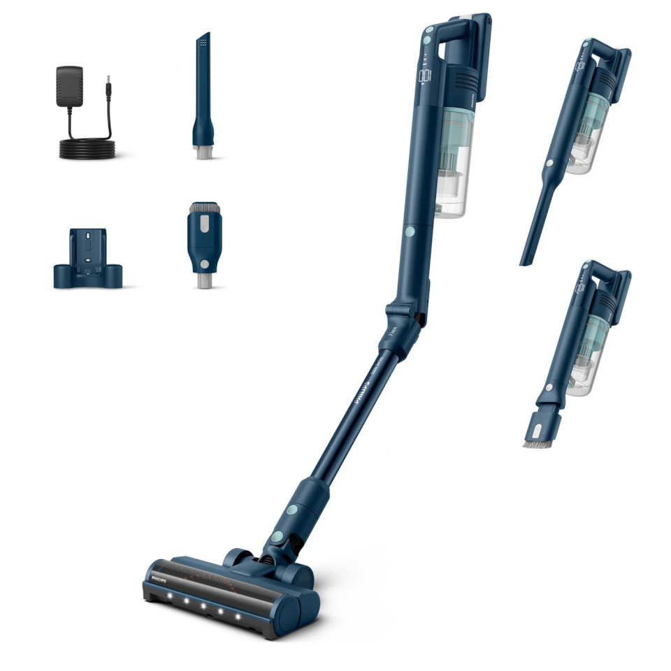 Philips varstolmuimeja XC5242/10 Flex Stick Vacuum Cleaner, sinine
