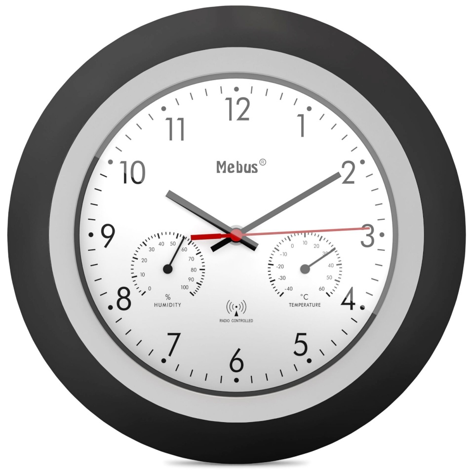 Mebus seinakell 19449 Radio Controlled with Thermo/Hygrometer, must