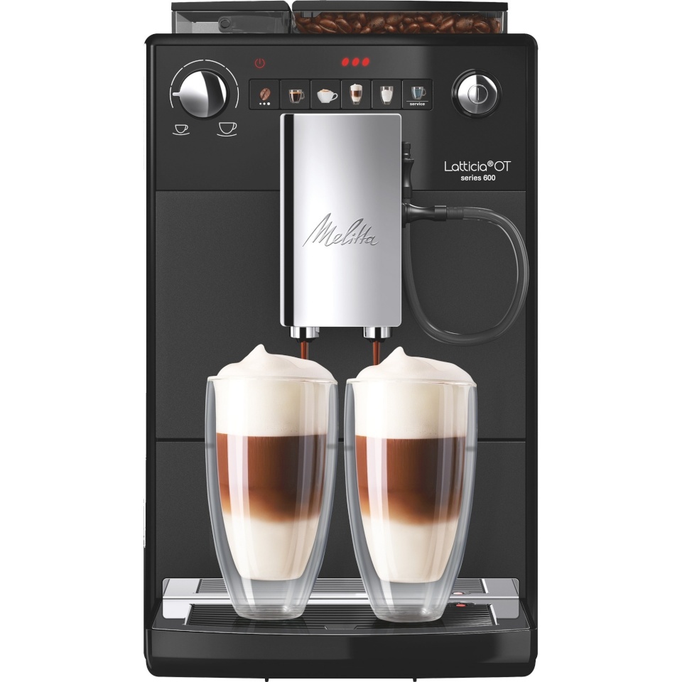 Melitta espressomasin OT F300-100 Latticia Fully Automatic Coffee Machine, must