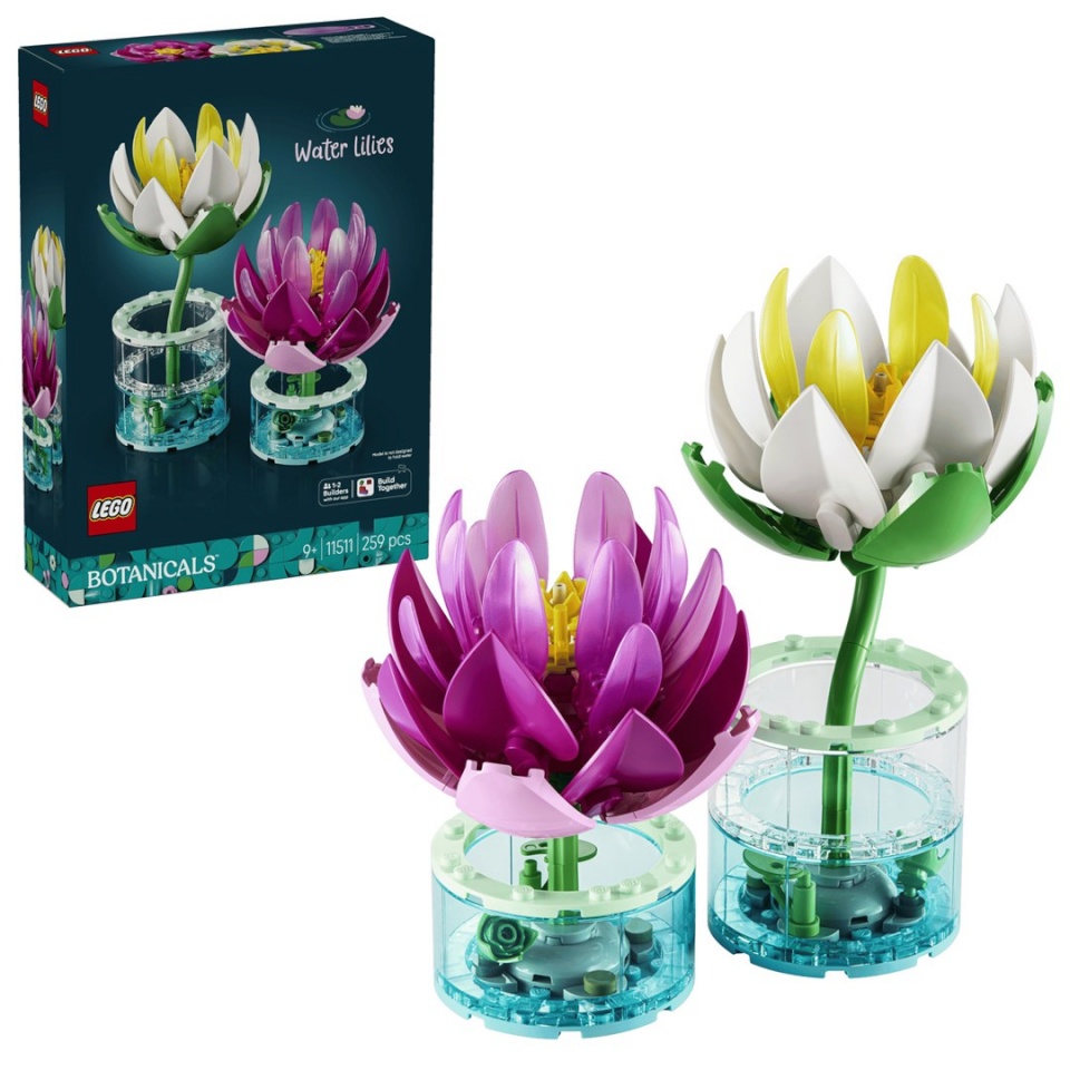 Lego klotsid BOTANICALS 11511 Water Lilies