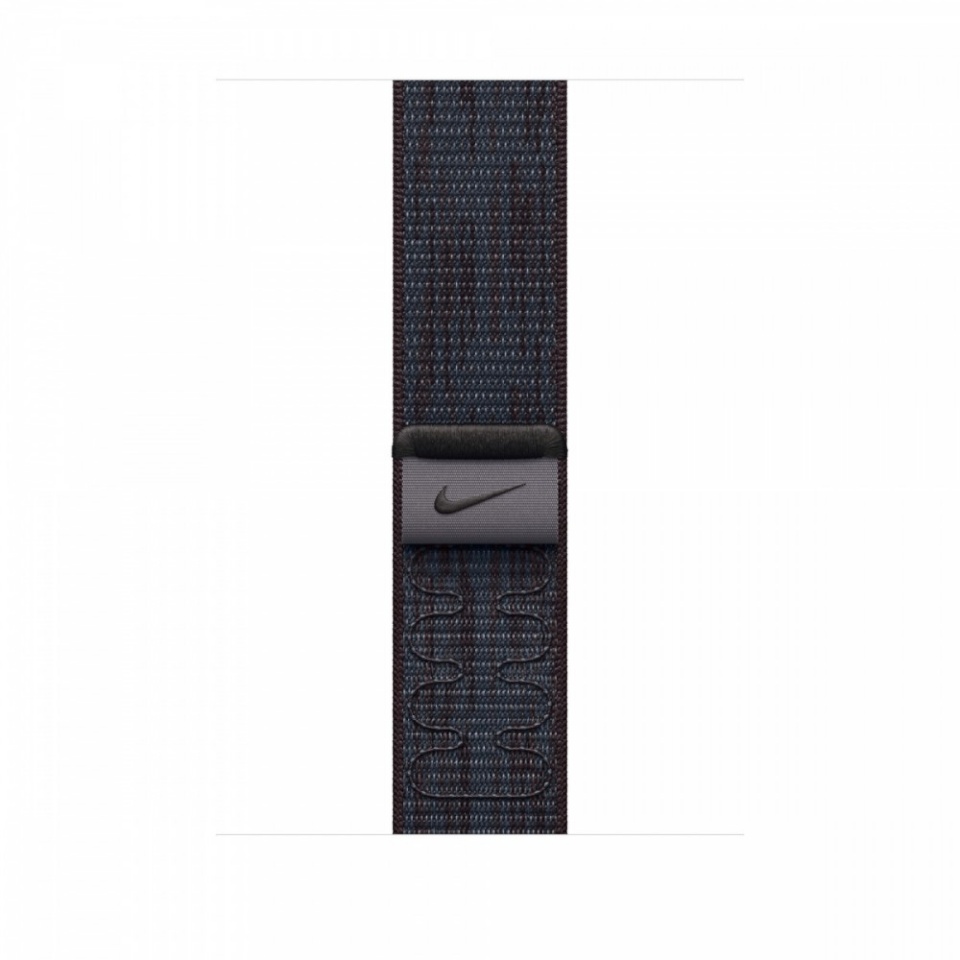 Apple kellarihm Watch Black/Blue Nike Sport Loop 46 mm