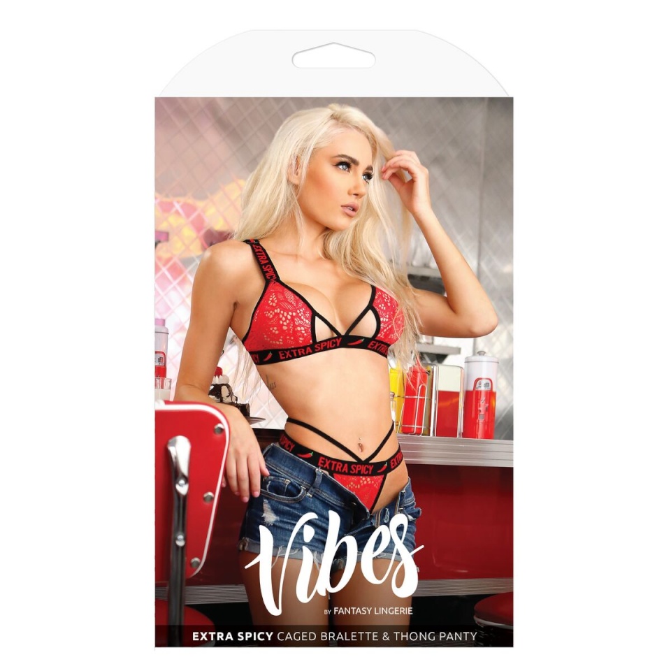 Fantasy Lingerie aluspesu komplekt punane (L/XL)