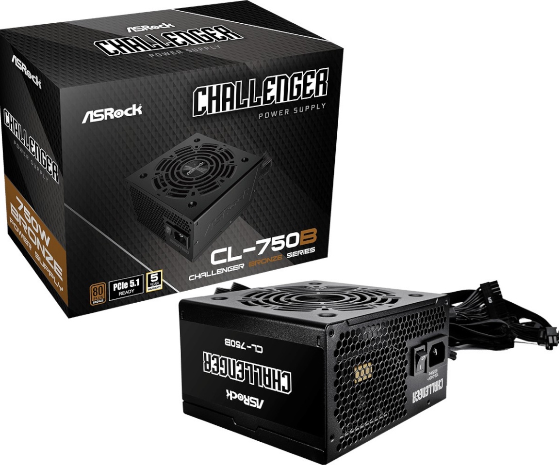 ASRock toiteplokk Power supply CL-750B 750W 80PLUS BRONZE