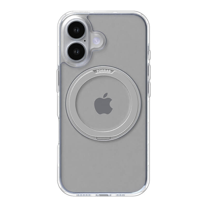 Torras kaitsekest Ostand Pro Case for iPhone 16 (Transparent)