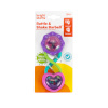 BRIGHT STARTS kõristi–hammasrõngas Rattle and Shake Barbell, 8672