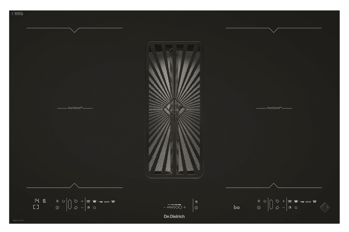 De Dietrich induktsioonpliidiplaat koos õhupuhastajaga DPI7888BH