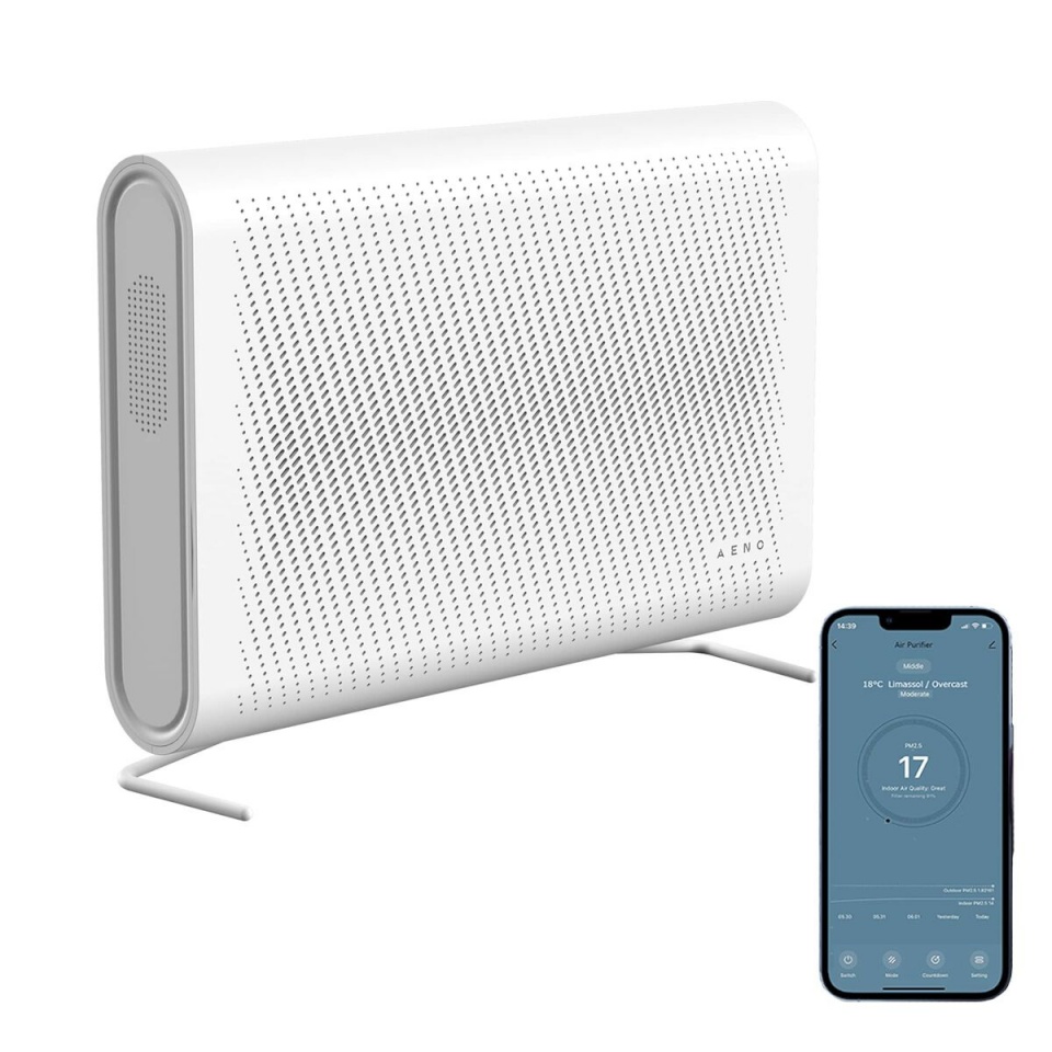 Aeno õhupuhastaja AAP0002S Air Purifier, valge