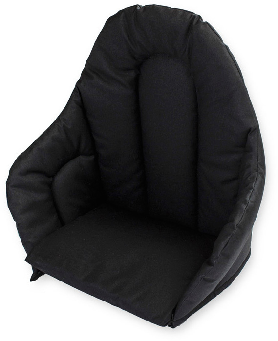 Anne & Mikael söögitooli pehmuste, must