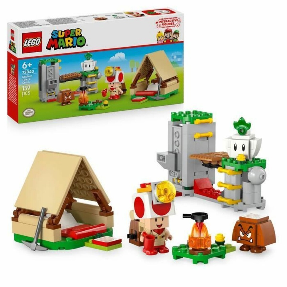 Lego klotsid konstruktor 72040 Super Mario Captain Toad's Camp 159-osaline
