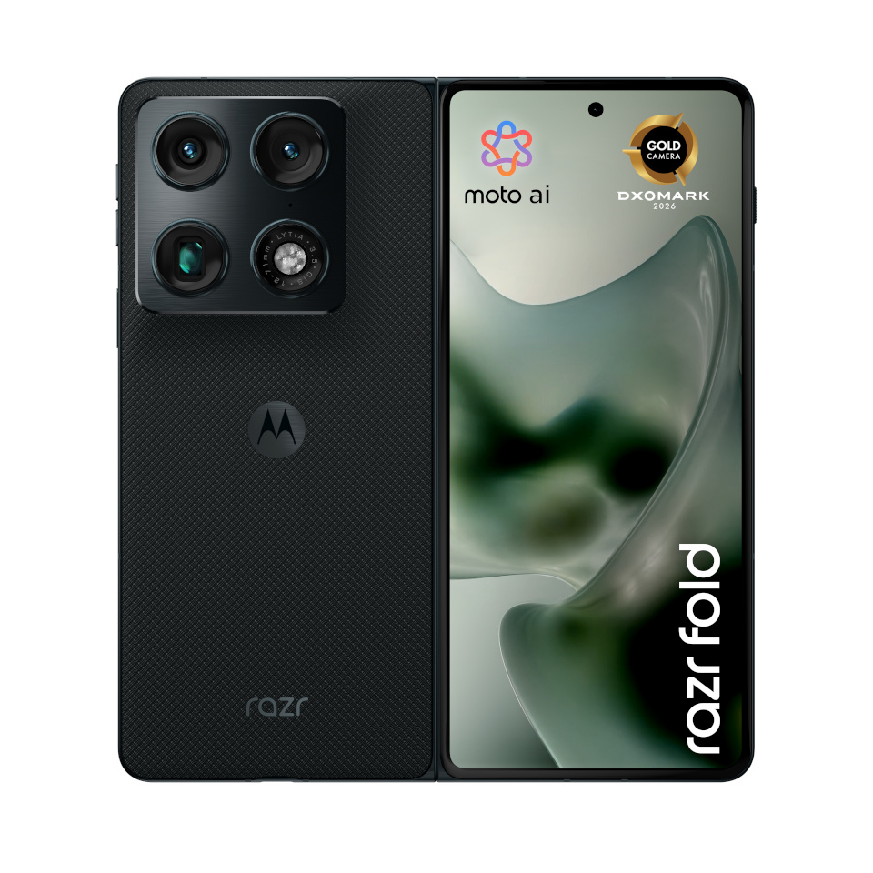 Motorola mobiiltelefon razr fold 20.6cm 8.09" Dual SIM Android 16.0 5G USB Type-C 16GB 512GB 6000mAh must