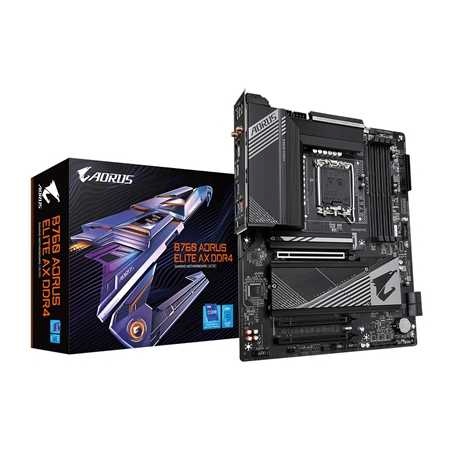 Gigabyte emaplaat B760 A ELITE AX, Intel, LGA1700, DDR4, ATX