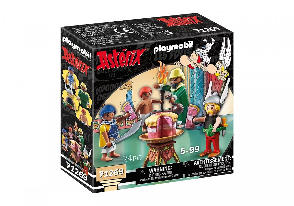 Playmobil klotsid 71269 Asterix Pyradonis' vergiftete Torte
