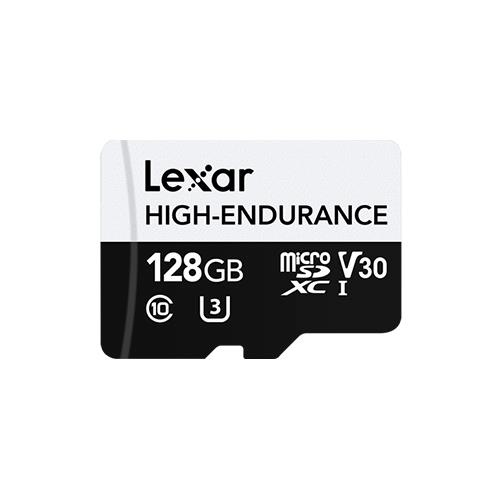 Lexar 128GB High-Endurance micro SDHC UHS-I