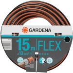 Gardena voolik 18031-20 Comfort FLEX Hose, 13mm (1/2"), 15m, must/oranž
