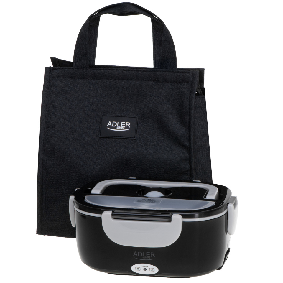 Adler toidukarp AD 4521 Electric Lunch Box with 5 Litres Thermal Bag, must 
