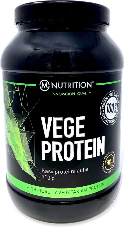 M-Nutrition toidulisand Vege Protein Plant Protein Powder, Vanilla, 700g