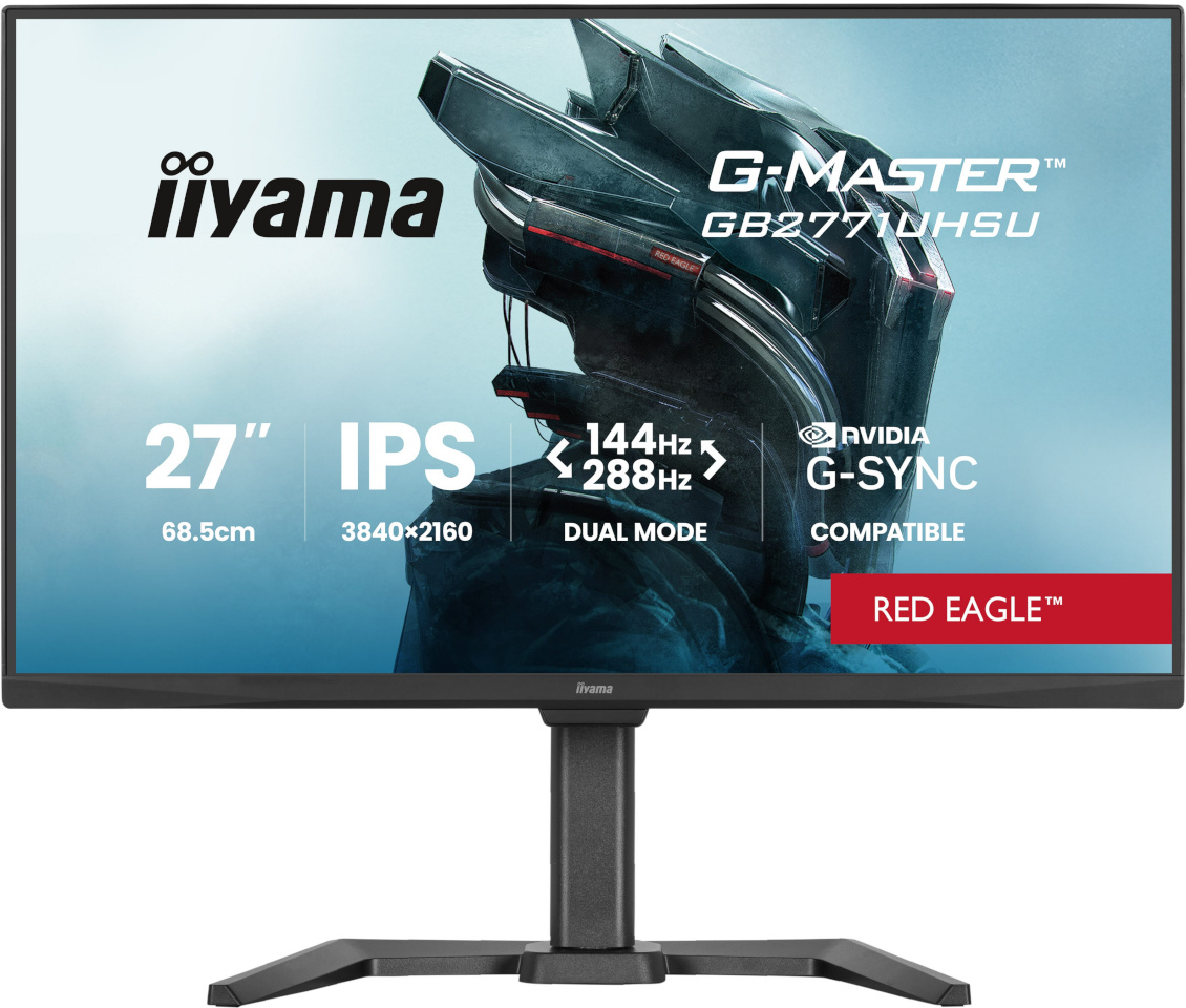 iiyama monitor 68.6cm (27") GB2771UHSU-B1 16:9 2xHDMI+DP+USB-C