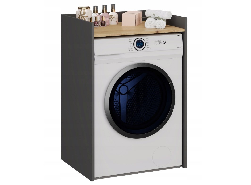 Top E Shop vannitoakapp POLA NP ANTHRACITE/ARTISAN WASHING MACHINE CABINET