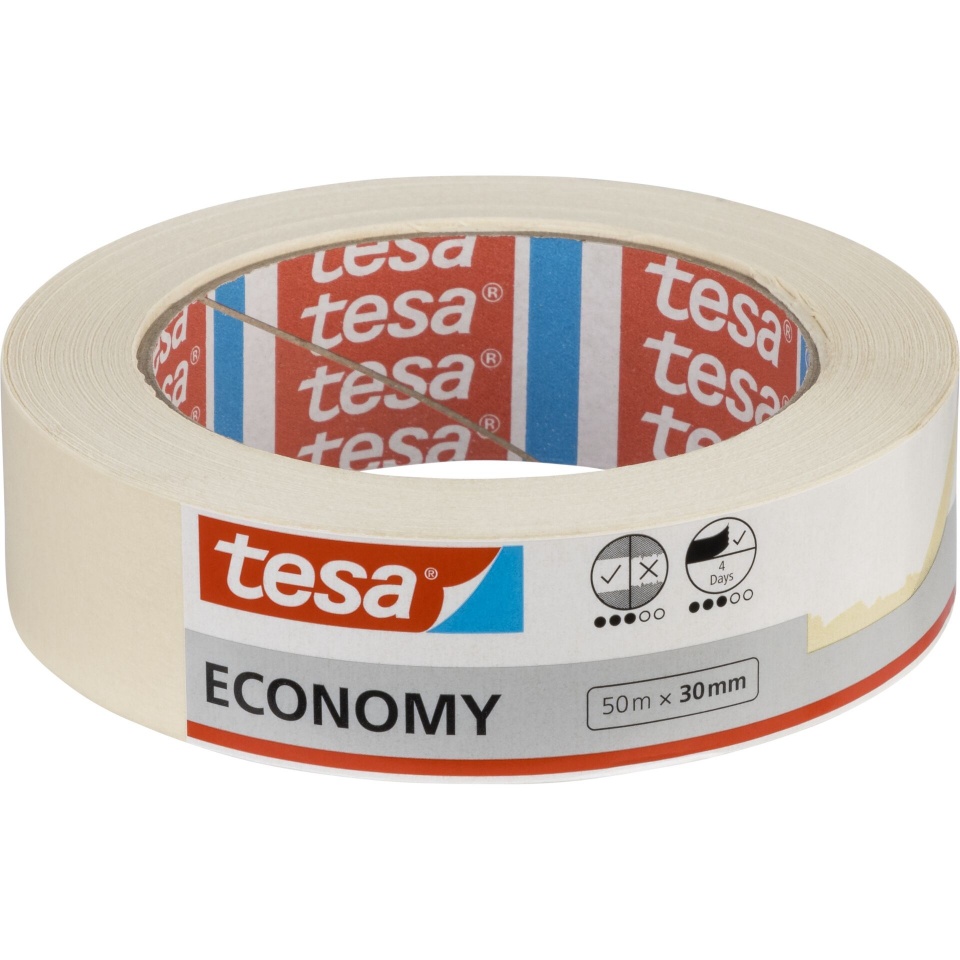Tesa maalriteip Masking Tape 50m x 30mm General Purpose beež 05287